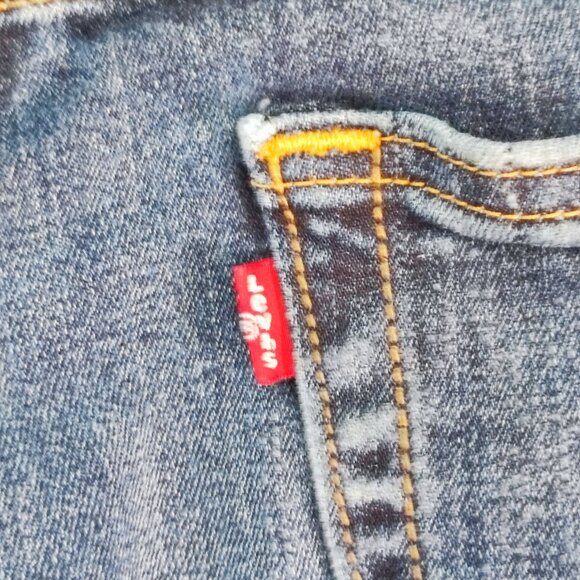 Levis 541 jeans Athletic tapered for muscular body denim blue men's size 36X32 - Picture 9 of 14